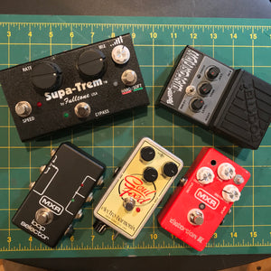 Refurbished and modified pedals